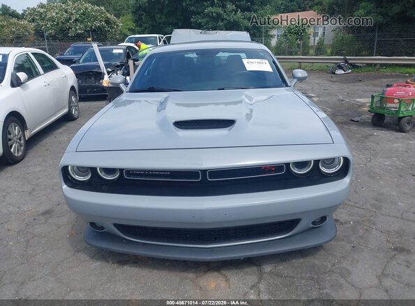 2C3CDZBT3MH590603 2021 DODGE CHALLENGER Gray Widok zestawu wskaźników