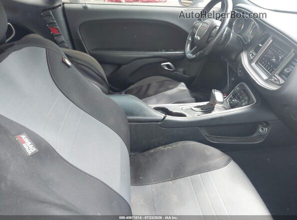 2C3CDZBT3MH590603 2021 DODGE CHALLENGER Gray Widok wnętrza z przodu