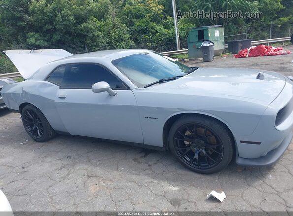 2C3CDZBT3MH590603 2021 DODGE CHALLENGER Gray Widok wnętrza z tyłu