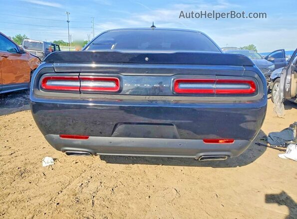 2C3CDZBT4GH111853 2016 DODGE CHALLENGER Black Rear view