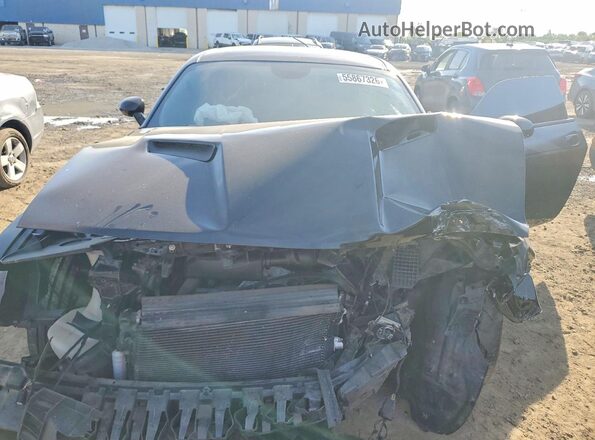 2C3CDZBT4GH111853 2016 DODGE CHALLENGER Black Rear interior view