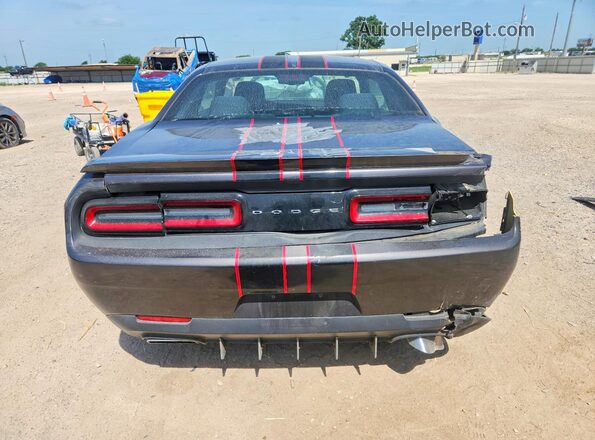 2C3CDZBT4GH218532 2016 DODGE CHALLENGER Black Rear view