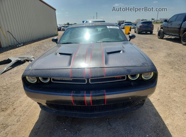 2C3CDZBT4GH218532 2016 DODGE CHALLENGER Black Front view