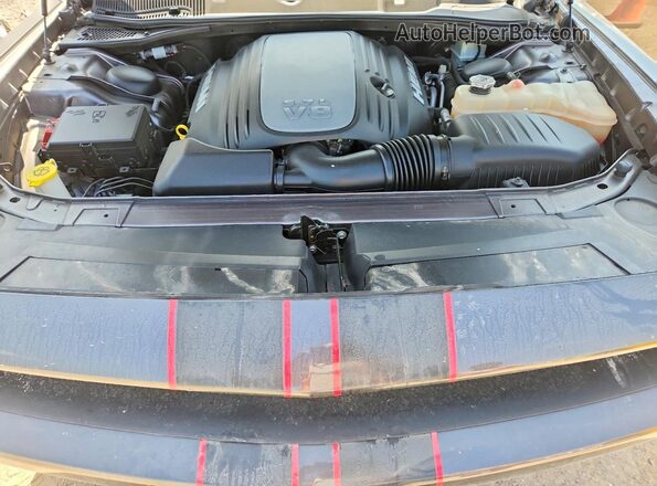 2C3CDZBT4GH218532 2016 DODGE CHALLENGER Black Rear interior view