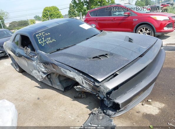 2C3CDZBT4GH264362 2016 DODGE CHALLENGER Серый Вид задней части салона