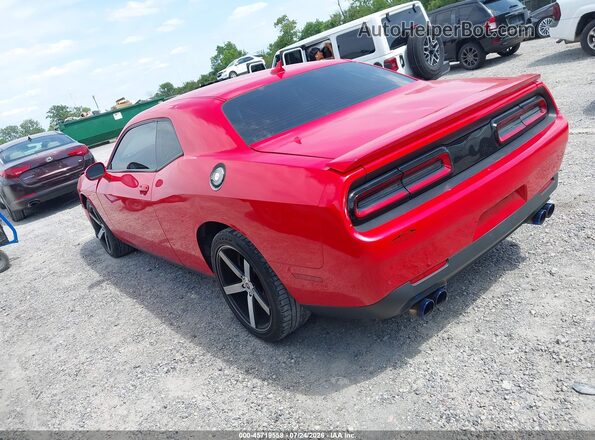2C3CDZBT4HH656484 2017 DODGE CHALLENGER Red Задня ліва чверть