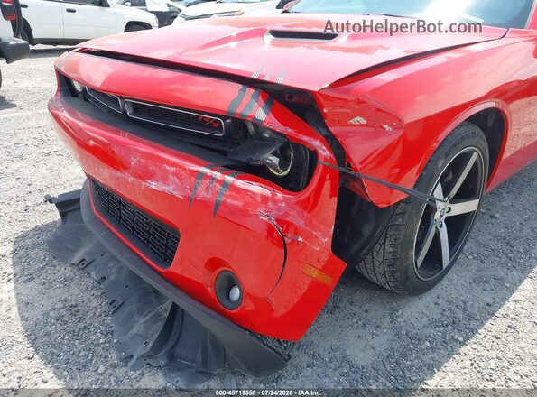 2C3CDZBT4HH656484 2017 DODGE CHALLENGER Red Вид спереду