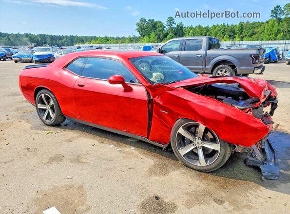 2C3CDZBT4JH223379 2018 DODGE CHALLENGER Red Առջևի աջ