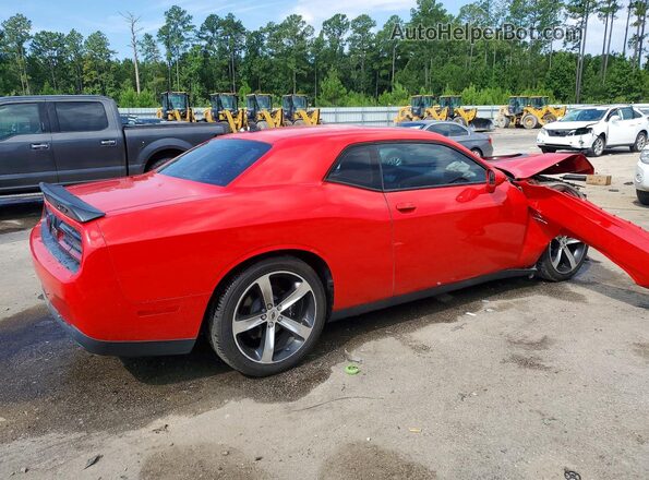 2C3CDZBT4JH223379 2018 DODGE CHALLENGER Red Հետևի աջ