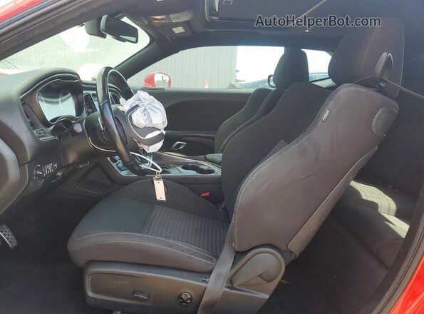 2C3CDZBT4JH223379 2018 DODGE CHALLENGER Red Սալոնի դիմացի տեսք