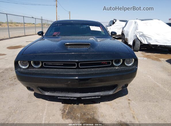 2C3CDZBT4KH541410 2019 DODGE CHALLENGER Black Widok wnętrza z tyłu