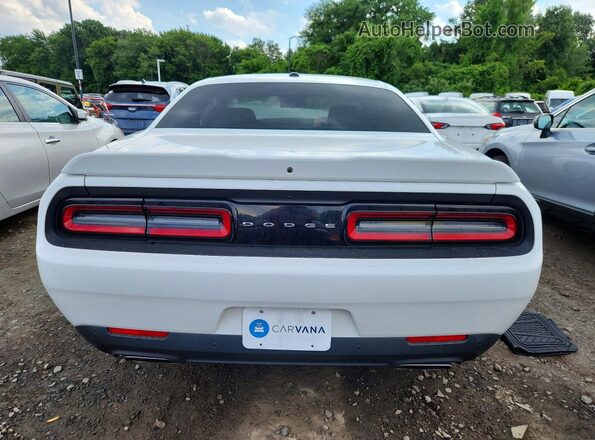 2C3CDZBT4KH616249 2019 DODGE CHALLENGER Белый Вид сзади