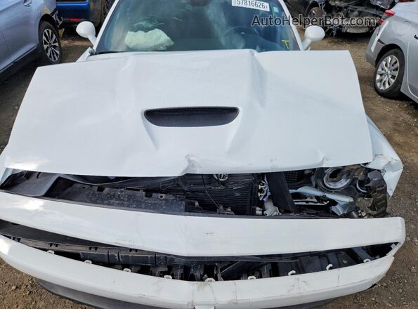 2C3CDZBT4KH616249 2019 DODGE CHALLENGER Белый Вид задней части салона