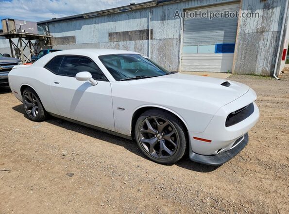 2C3CDZBT4KH751893 2019 DODGE CHALLENGER Белый Передняя правая четверть