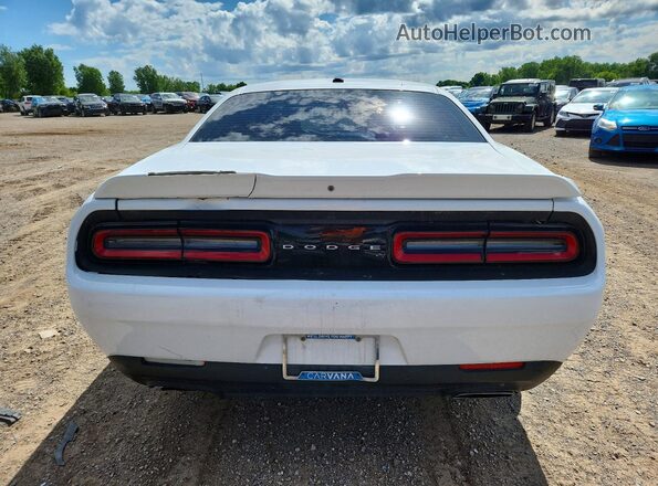 2C3CDZBT4KH751893 2019 DODGE CHALLENGER Белый Вид сзади