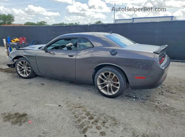 2C3CDZBT4LH226902 2020 DODGE CHALLENGER Gray Задня ліва чверть