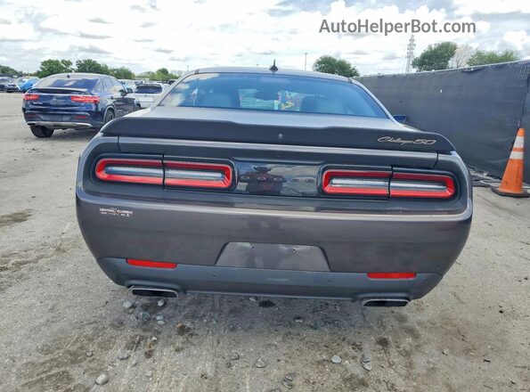 2C3CDZBT4LH226902 2020 DODGE CHALLENGER Gray Вид ззаду