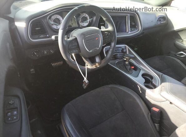 2C3CDZBT4MH673943 2021 DODGE CHALLENGER Gray Առջևի վահանակի տեսք