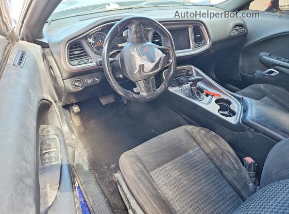 2C3CDZBT4NH230841 2022 DODGE CHALLENGER Blue წინა პანელის ხედი