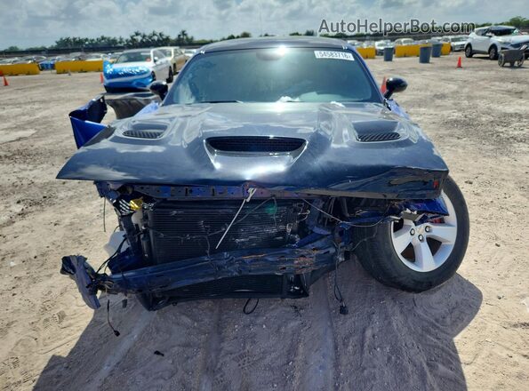 2C3CDZBT4NH230841 2022 DODGE CHALLENGER Blue წინა ხედი