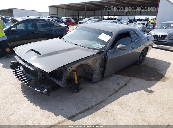 2C3CDZBT4PH696286 2023 DODGE CHALLENGER Gray წინა მარცხენა ხედი სამი მეოთხედიდან
