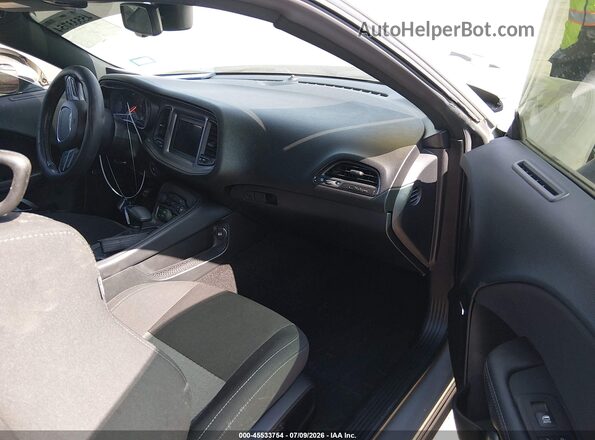 2C3CDZBT4PH696286 2023 DODGE CHALLENGER Gray წინა სალონის ხედი