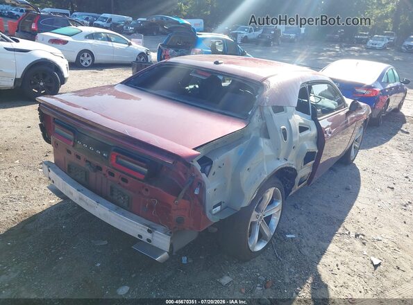 2C3CDZBT5HH555065 2017 DODGE CHALLENGER Burgundy Widok z przodu