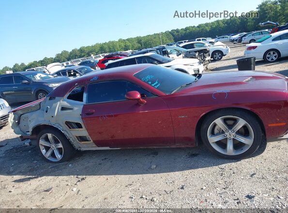 2C3CDZBT5HH555065 2017 DODGE CHALLENGER Burgundy Widok wnętrza 360 stopni