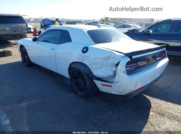 2C3CDZBT5JH111836 2018 DODGE CHALLENGER White Задня ліва чверть
