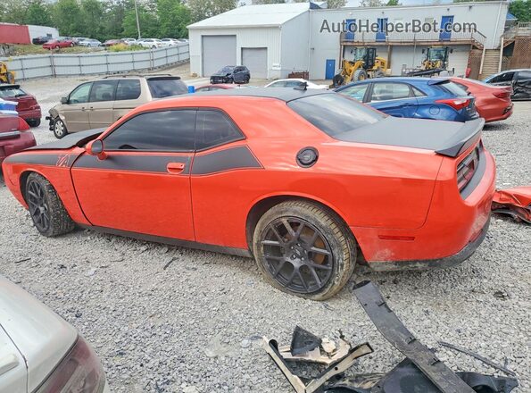 2C3CDZBT5JH116129 2018 DODGE CHALLENGER Orange Tył lewy