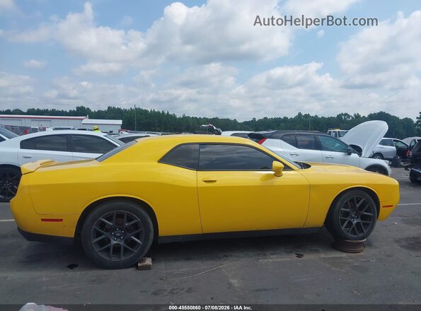 2C3CDZBT5JH172183 2018 DODGE CHALLENGER Yellow Панорамний вид салону 360°