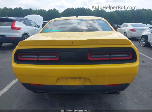 2C3CDZBT5JH172183 2018 DODGE CHALLENGER Yellow 