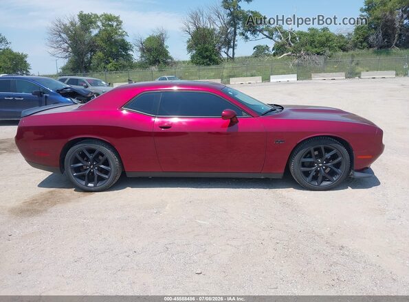 2C3CDZBT5KH522025 2019 DODGE CHALLENGER Темно-бордовый Вид задней части салона