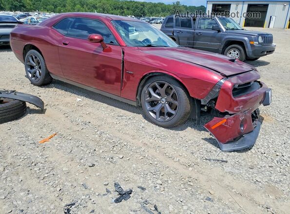 2C3CDZBT5KH524521 2019 DODGE CHALLENGER Red Առջևի աջ