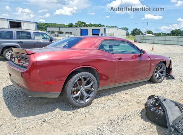 2C3CDZBT5KH524521 2019 DODGE CHALLENGER Red Հետևի աջ