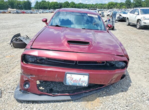 2C3CDZBT5KH524521 2019 DODGE CHALLENGER Red Դիմացի տեսք