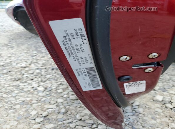 2C3CDZBT5KH524521 2019 DODGE CHALLENGER Red VIN կոդի պիտակի տեսք