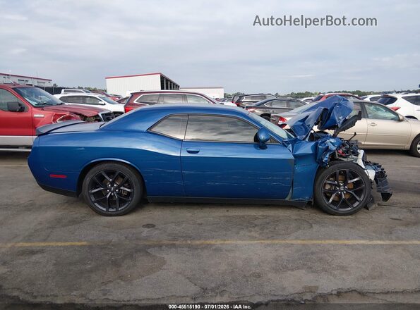 2C3CDZBT5LH176852 2020 DODGE CHALLENGER Blue Widok wnętrza 360 stopni