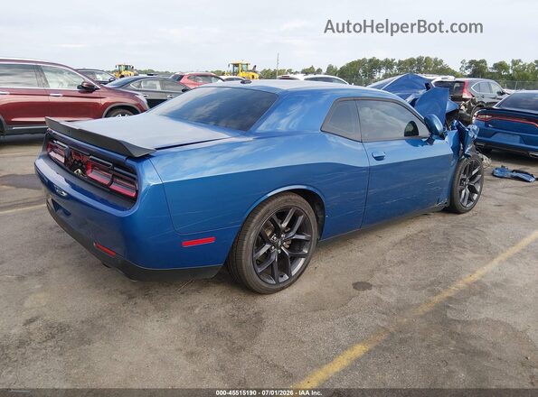 2C3CDZBT5LH176852 2020 DODGE CHALLENGER Blue Tył prawy
