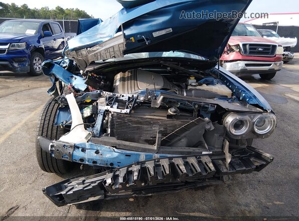 2C3CDZBT5LH176852 2020 DODGE CHALLENGER Blue Widok z przodu