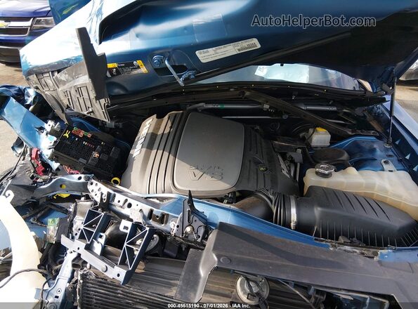 2C3CDZBT5LH176852 2020 DODGE CHALLENGER Blue Widok z tyłu