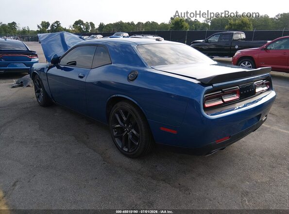 2C3CDZBT5LH176852 2020 DODGE CHALLENGER Blue Tył lewy