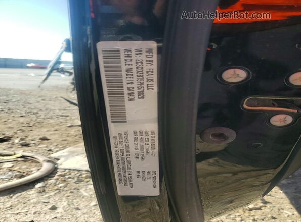 2C3CDZBT5PH578828 2023 DODGE CHALLENGER Black Вид підкапотного простору