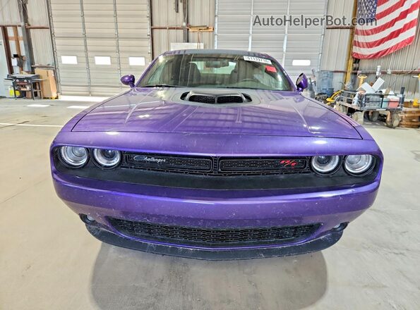 2C3CDZBT6GH166126 2016 DODGE CHALLENGER Purple Widok z przodu
