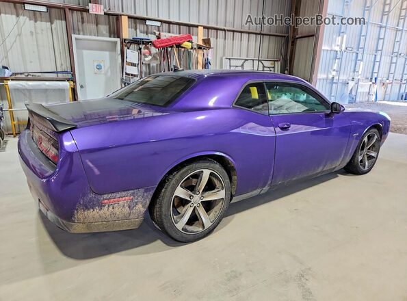 2C3CDZBT6GH166126 2016 DODGE CHALLENGER Purple Tył prawy