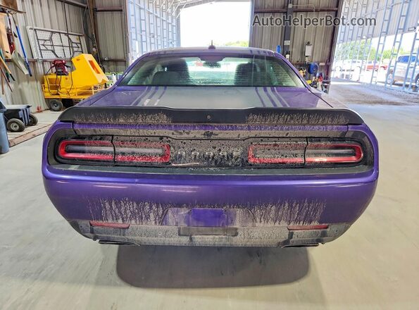 2C3CDZBT6GH166126 2016 DODGE CHALLENGER Purple Widok z tyłu