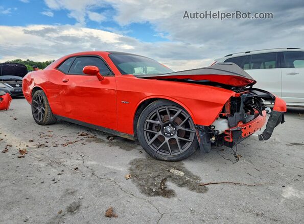 2C3CDZBT6HH509101 2017 DODGE CHALLENGER Orange წინა მარჯვენა