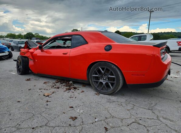 2C3CDZBT6HH509101 2017 DODGE CHALLENGER Orange უკანა მარცხენა