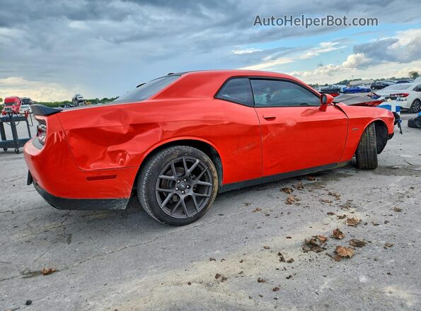 2C3CDZBT6HH509101 2017 DODGE CHALLENGER Orange უკანა მარჯვენა
