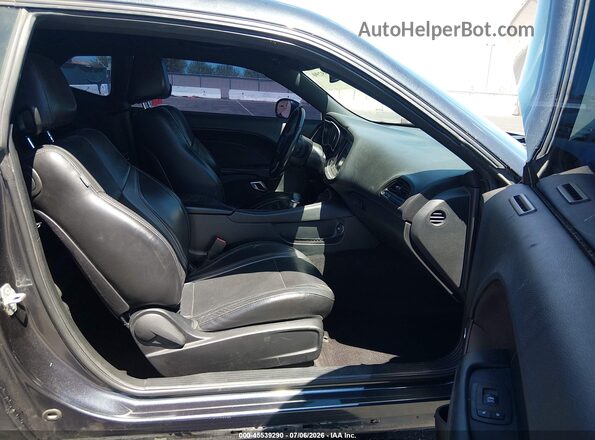 2C3CDZBT6JH241267 2018 DODGE CHALLENGER Gray Vista interior delantera